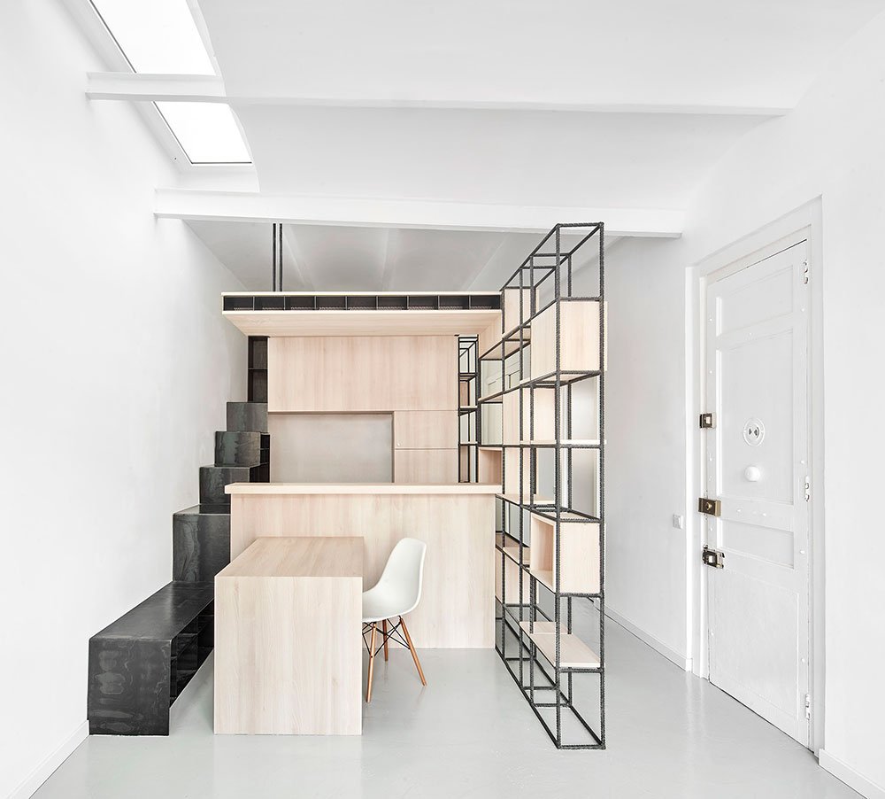 Interiorisme d'un Àtic a Barcelona, APARTAMENT VA