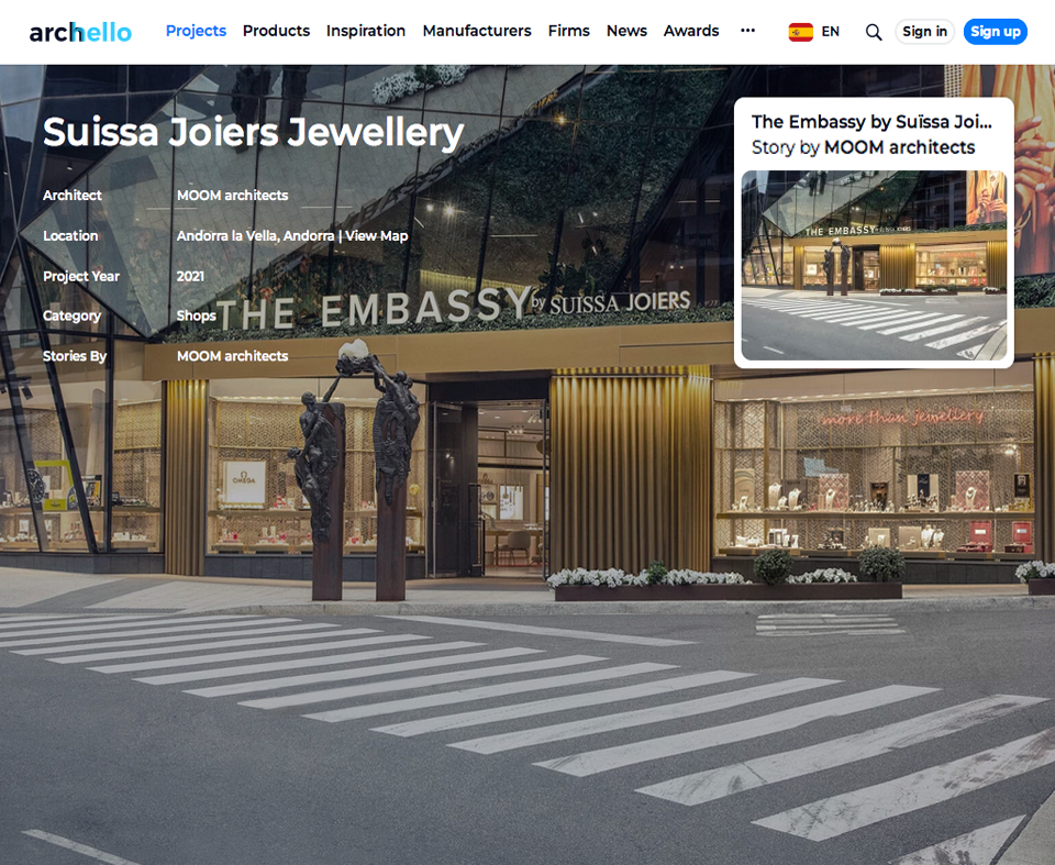 Archello-The Embassy by Suïssa Joiers